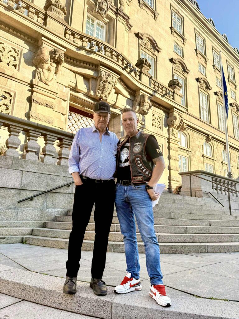 Bjørn Christiansen og far Kurt